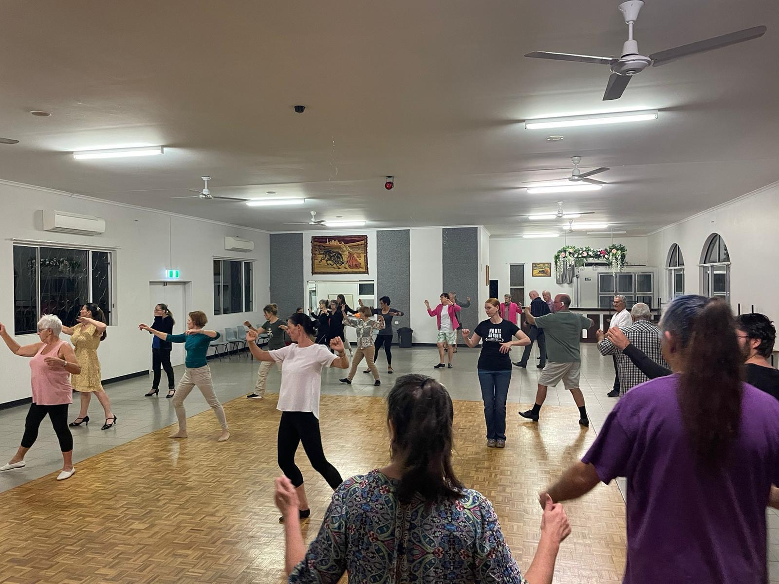 Group dance class in Mareeba